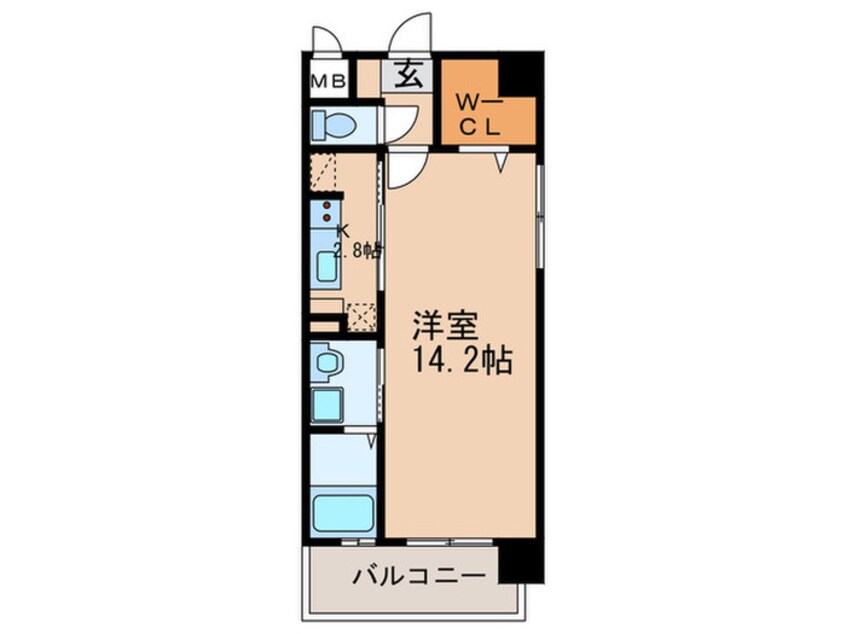 間取図 サンセール宮ノ陣