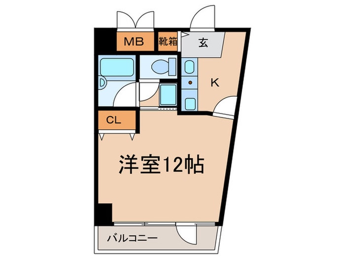 間取り図 ダイナコ－トヒルズ折尾(408)