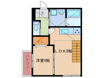 間取図 アンピオ千鳥弐番館