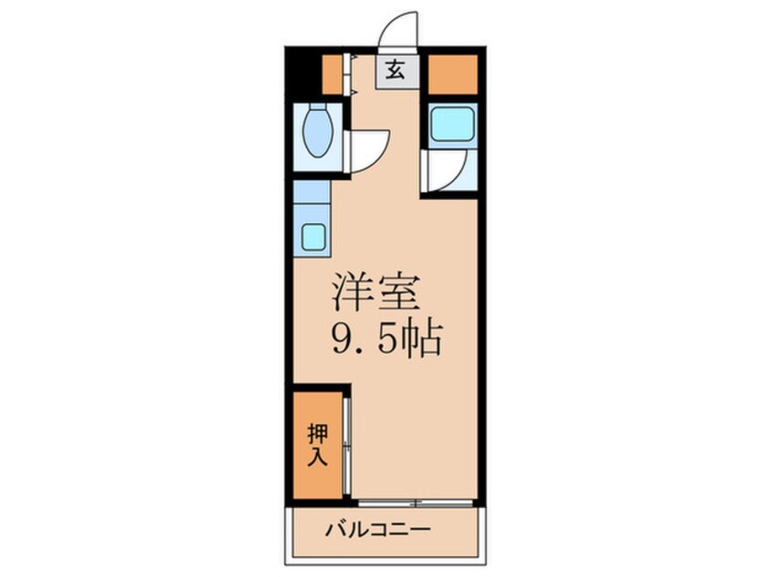 間取図 パークコート日赤病院前