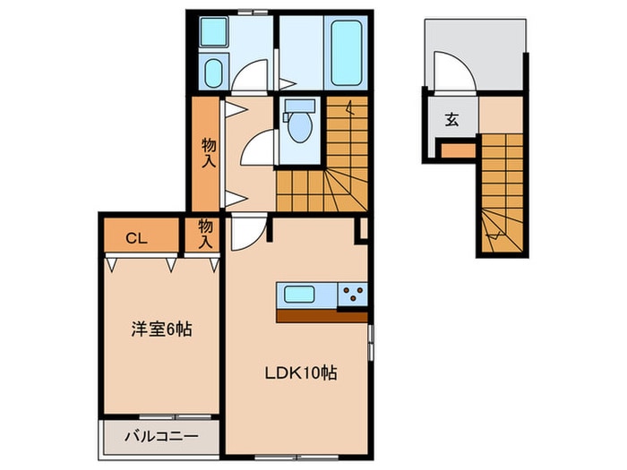 間取り図 サンローラ・Ｙ