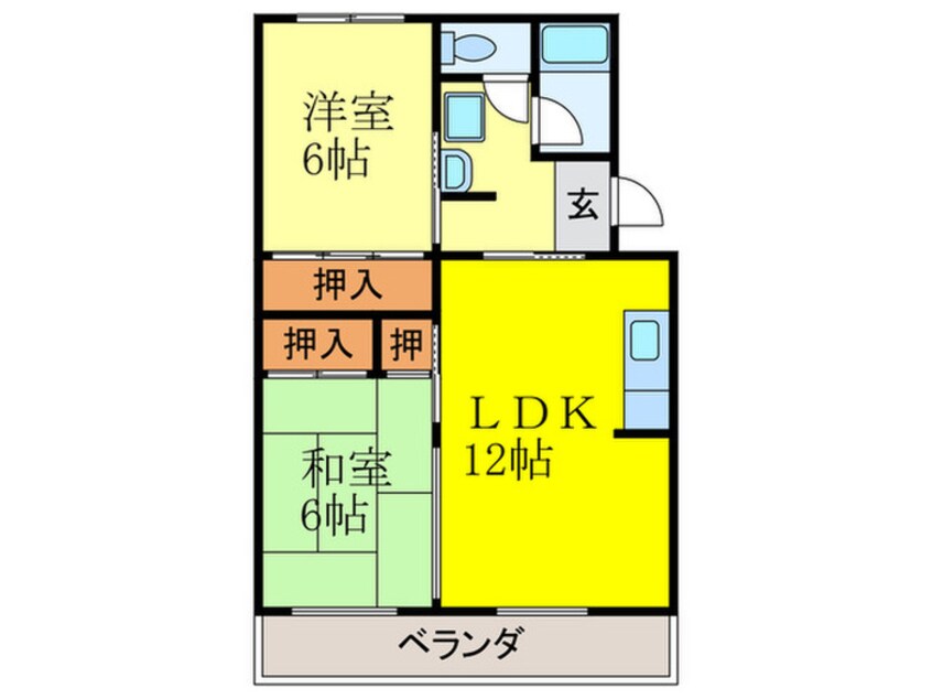 間取図 パ－クサイド井上