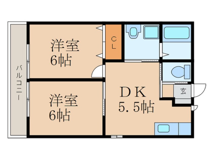 間取図 ボヌール則松