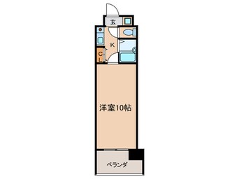 間取図 ソレア－ド薬院