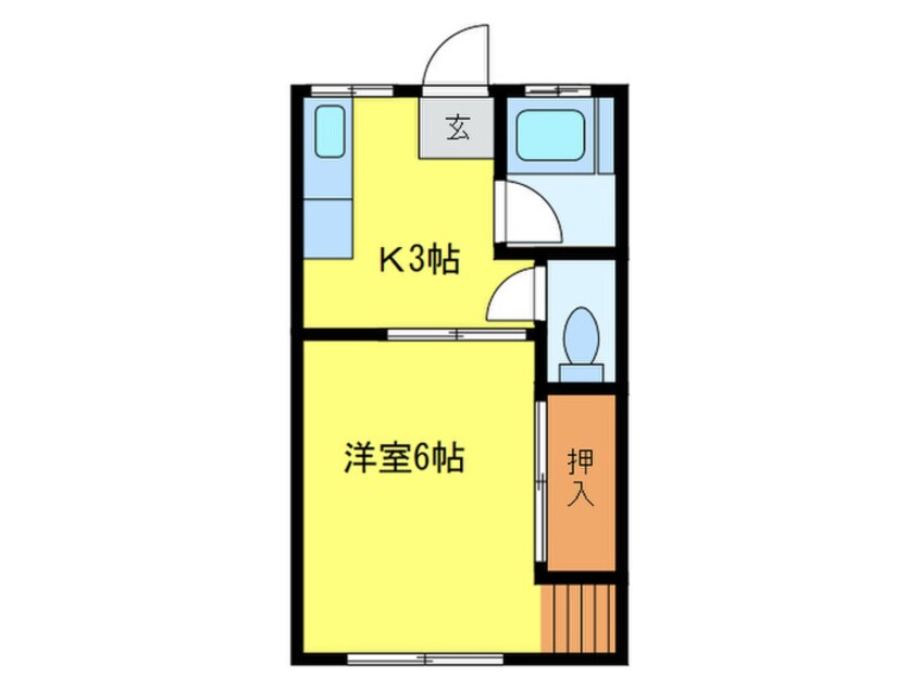 間取図 ハイツＳＫ