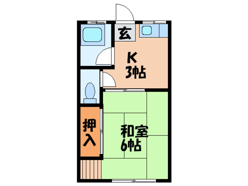 間取図 ハイツＳＫ