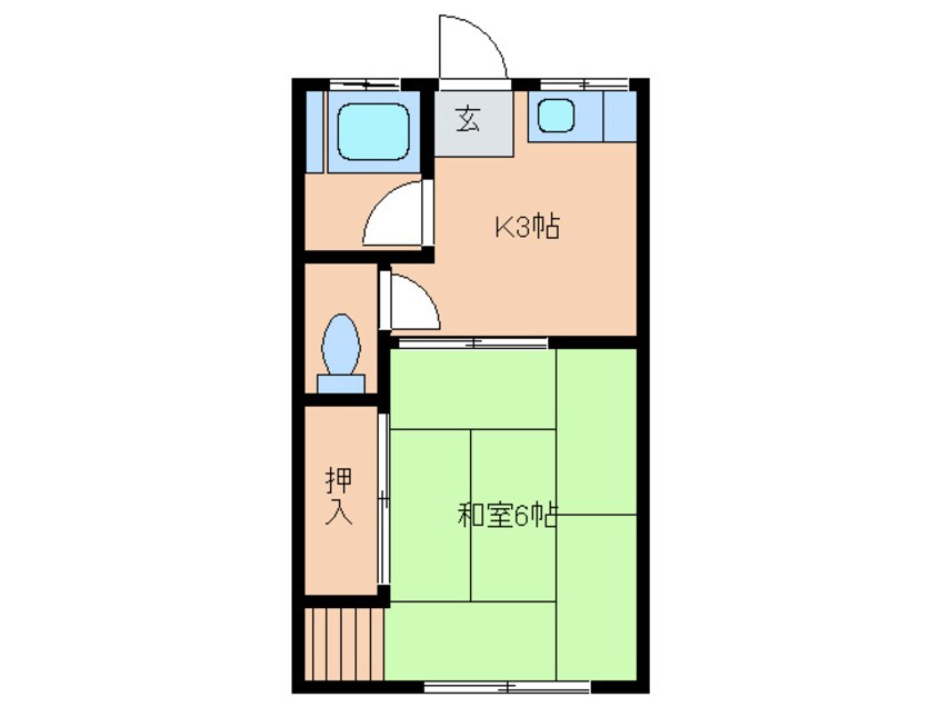 間取図 ハイツＳＫ