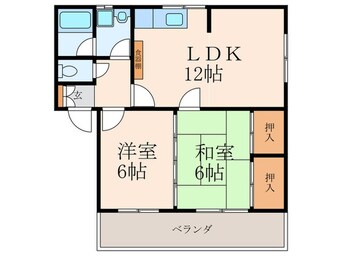 間取図 ファミ－ルタカハシ