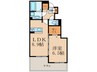 ヴィラ 1LDKの間取り