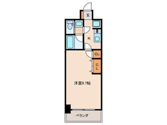間取図 ドミ－ル西新