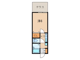 間取図 エクシヴ大里Ⅰ