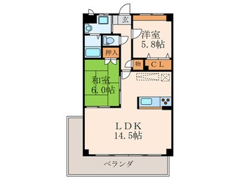 間取図 ニューガイア高野