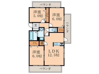 間取図 ニューガイア高野