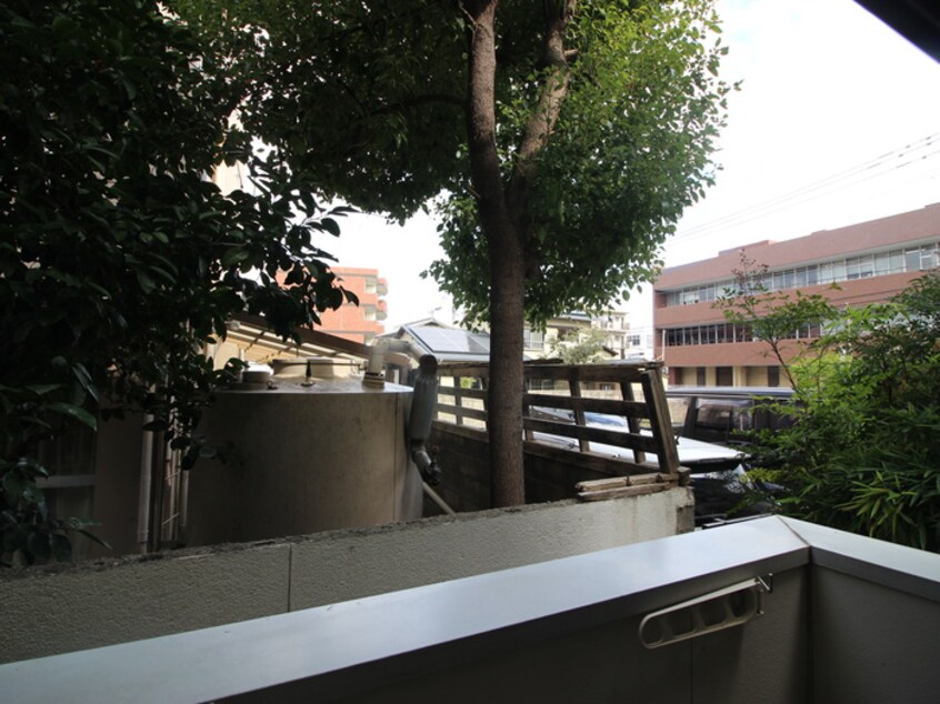室内からの展望 あ－ばんらいふ箱崎