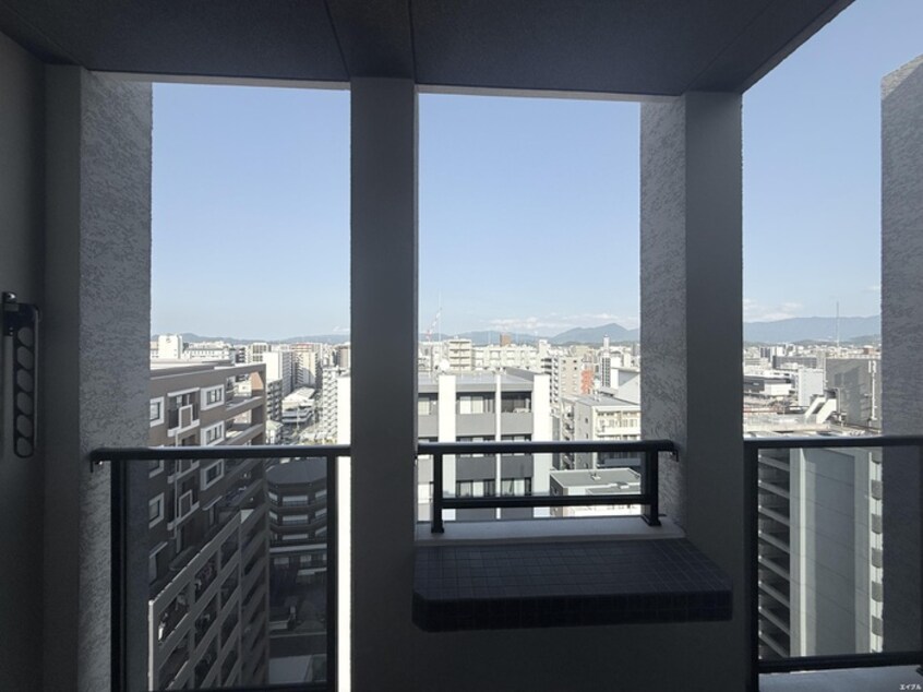 室内からの展望 ロイヤル博多駅南