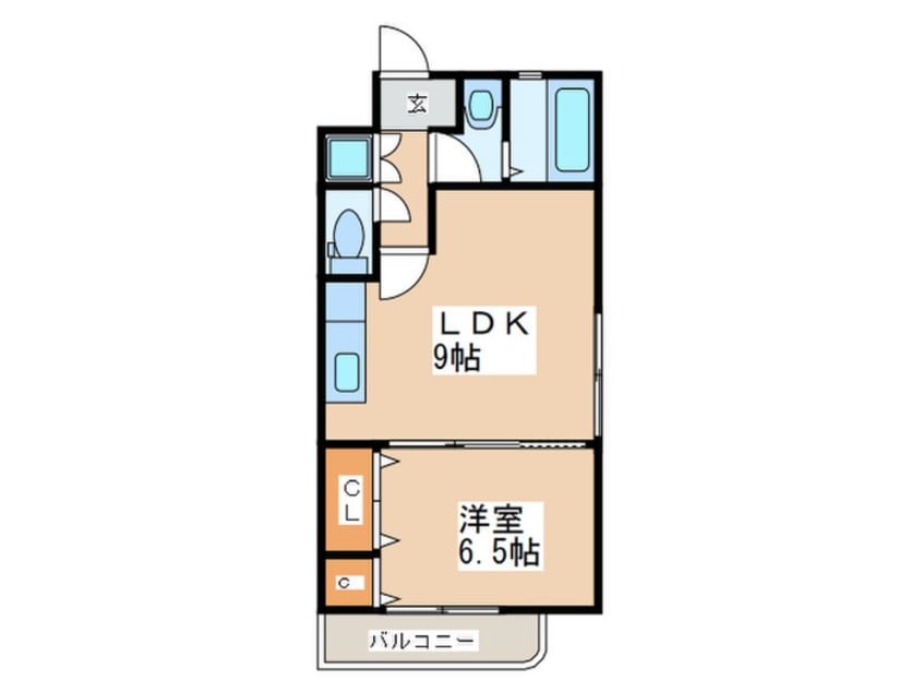 間取図 パークヒル城