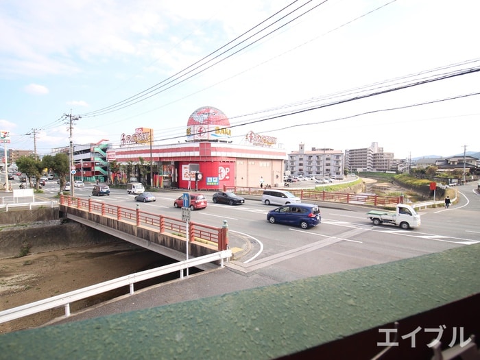 室内からの展望 パークヒル城