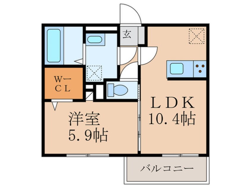 間取図 ウェスタ青山