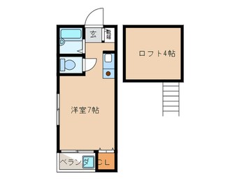 間取図 ウィステリア貝塚