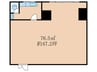プレアール下城野 1Rの間取り
