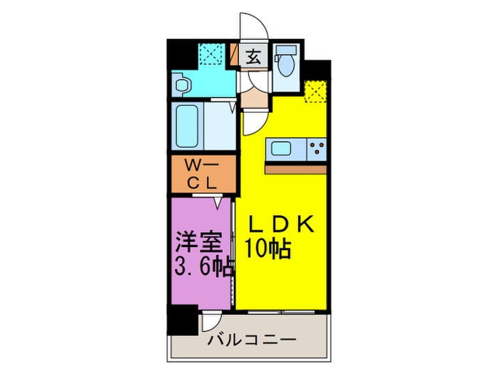 間取り図 ＥＬＥＶＩＴＡ弥永