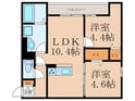 グランルージュ桜の間取図