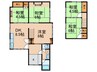 海老津駅南1丁目戸建 5DKの間取り