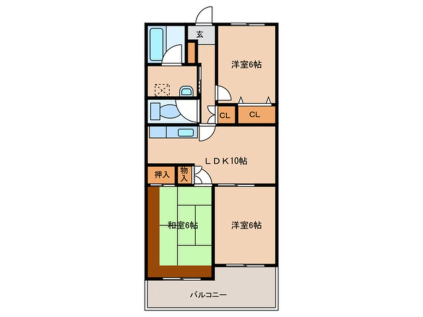 間取図 パーソン日の里