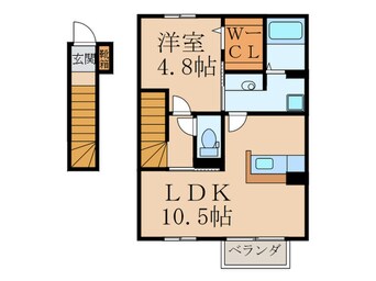 間取図 テロワール参番館