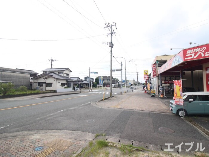 室内からの展望 コスモハイツ横隈