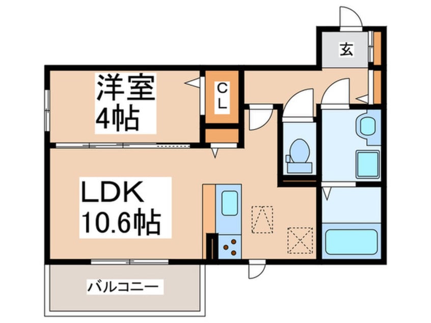間取図 グレイスコート