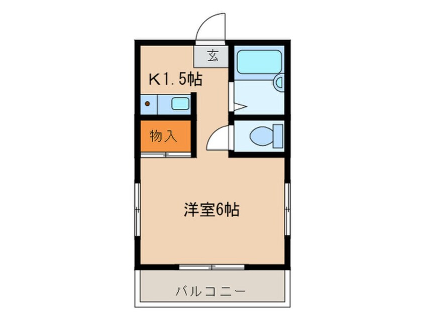 間取図 アイシス空港前