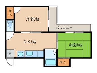 間取図 スウィング姪浜