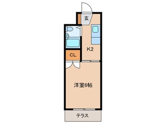 間取図 シャトレ境川