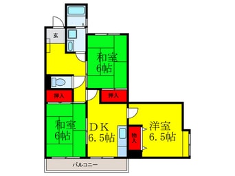 間取図 サンバード春日
