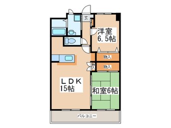 間取図 ヴァンベール筑紫野