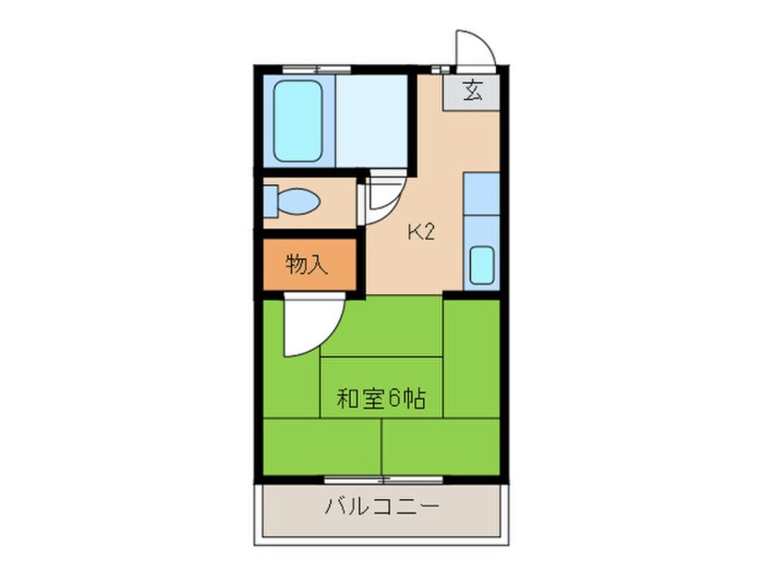 間取図 舞コーポ