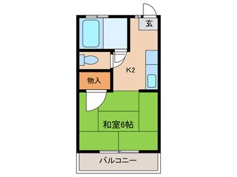 間取図 舞コーポ