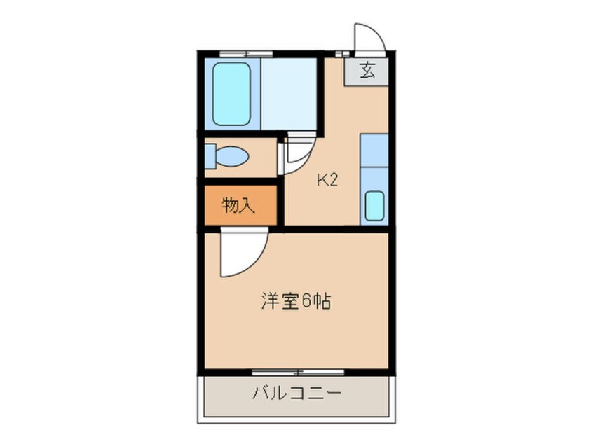 間取図 舞コーポ