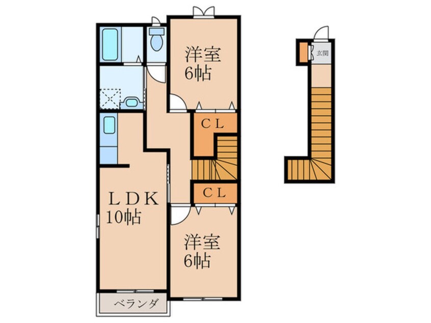 間取図 ペンサミエントＣ