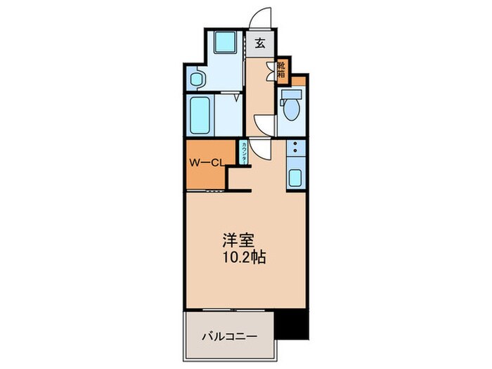 間取り図 LIBTH博多駅南Ⅲ