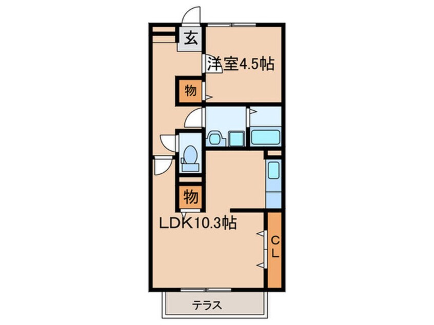 間取図 ポルティエ