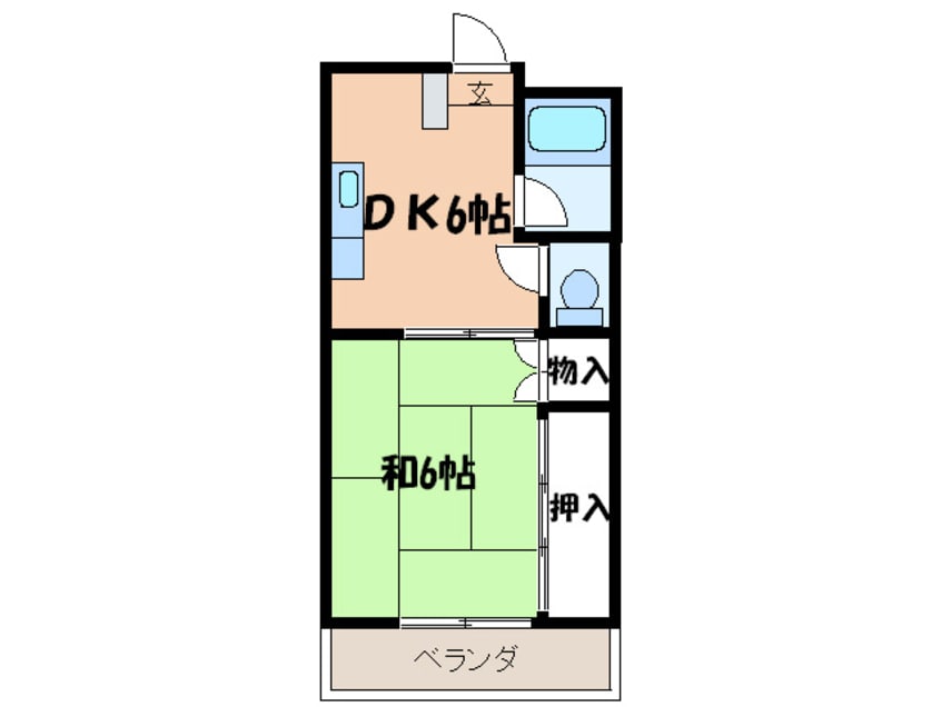 間取図 野間シャトル