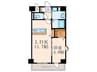 レジェンド紺屋町2 1LDKの間取り