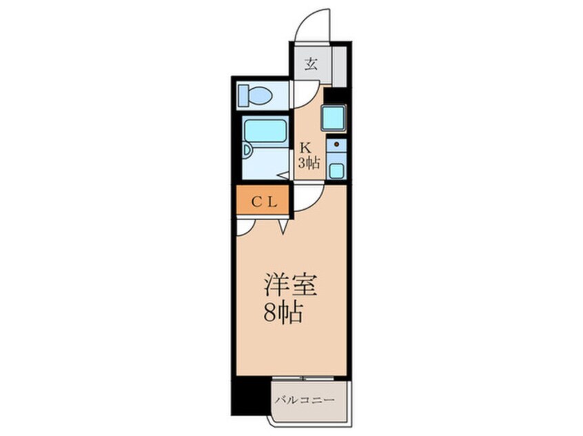 間取図 ﾗｲｵﾝｽﾞﾏﾝｼｮﾝ皇后崎公園(1004)