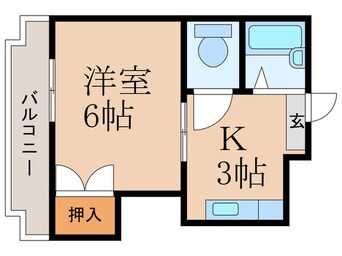 間取図 ユタカコート天神