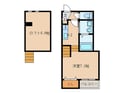 レディア香椎Ⅱの間取図