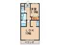 サニーヒルズTATEYASHIKIの間取図