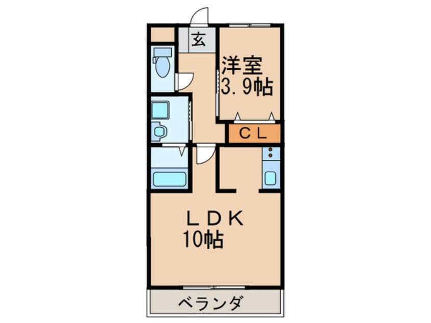 間取図 サニーヒルズTATEYASHIKI