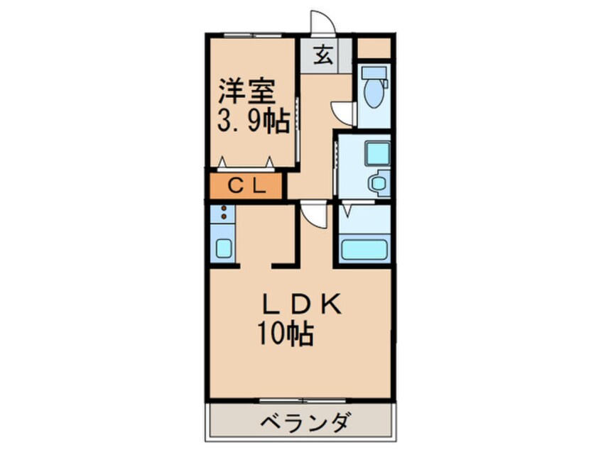 間取図 サニーヒルズTATEYASHIKI